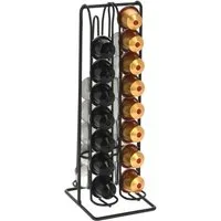 HAC24 Kapselhalter Kapselspender Kaffeekapselhalter Für Nespresso-Kapseln Kapselständer, für 32 Kaffeekapseln
