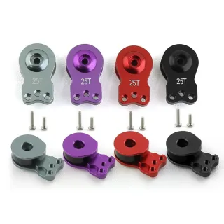 25T Aluminum Alloy Adjustable Force Steering Gear Protection New Upgraded Steering Gear Adjustment Arm W69