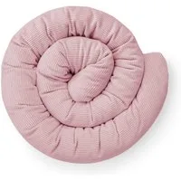 Ehrenkind Nestchenschlange Bettschlange Cord aus 100% Bio-Baumwolle, Schutz und Geborgenheit, (Kuschelschlange, Bettumrandung Babybett), Bettschlange Baby