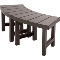 Intex Sitzbank 2 tlg. Set Sitz- und Ablagebänke (Set), 2.tlg. Set