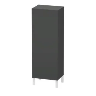 Duravit L-Cube Halbhochschrank Graphit Matt 500x363x1320 mm - LC1179R4949 LC1179R4949