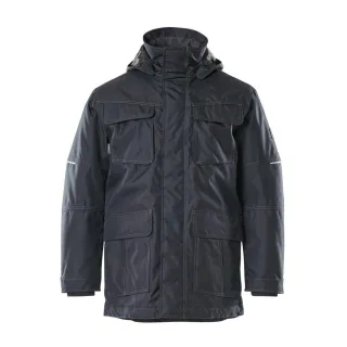 MASCOT Dayton Parka INDUSTRY Schwarzblau S - 10010-194-010-S