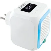 Schwaiger RAFM0100 Steckdosen-Radio (FM, AM, 3 W, IP20, Nachtlicht, Weckerfunktion, Bewegungsmelder)