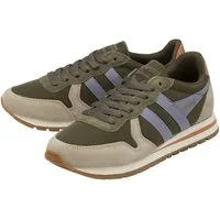 Gola Daytona Chute khakigrün/lavendel/hellgrau Damen Sneaker