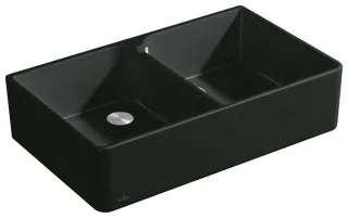 Villeroy & Boch Spülstein 90 X Spülstein Doppelbecken, 639000RW 639000RW