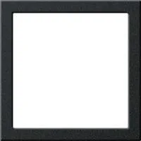 Montagerahmen 45 mal 45 Millimeter, Adapter schwarz, Retail