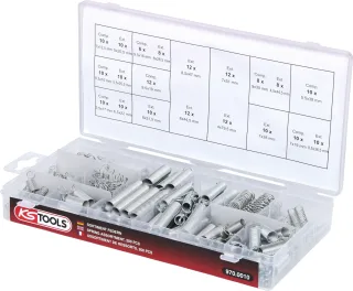 KS Tools Sortiment Federn, 200-tlg - 970.0010