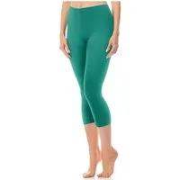 Antie Leggings Damen 3/4 Capri Hose AN60-101 (1-tlg) aus Baumwolle