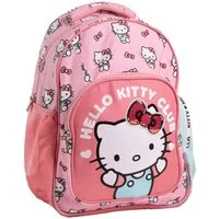 Cerda Kinderrucksack Hello Kitty für Schule & Reise Tasche mit Rückengurten