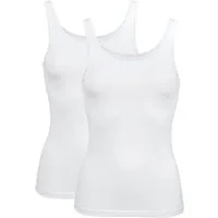 Erwin Müller Unterhemd Damen-Unterhemd 2er-Pack Single-Jersey Uni