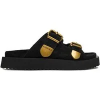 Badura Badura Damen-Flip-Flops Schwarz Badura-CYCLAMEN-80033-25 Schwarz Farbl Badepantolette