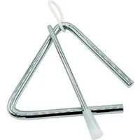 GICO Spielzeug-Musikinstrument Triangel für Kinder – 10 cm mit Griff & Metallschlägel- 3869…