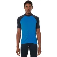 VAUDE Radtrikot Men's Matera FZ Tricot II für Radsport, mit drei offenen Rückentaschen, mit kurzen Ärmeln