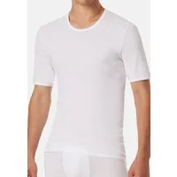 Schiesser Unterhemd Original Classics Feinripp (1-St) Unterhemd / Shirt Kurzarm - Baumwolle - Atmungsaktiv