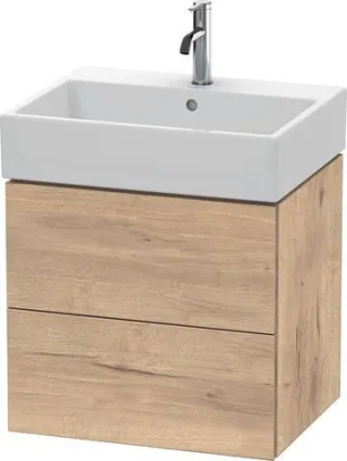 Duravit L-Cube Waschtischunterschrank wandhängend 584x459x544 Ei Marmoriert LC627505555