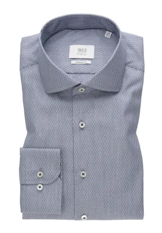 ETERNA - Hemd Kettlancé Langarm navy - Gr. - 45/Langarm - 65cm