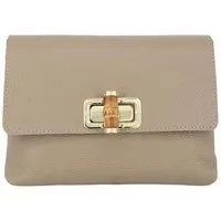 ITALYSHOP24 Schultertasche Made in Italy Damen Leder Tasche Crossbody Umhängetasche Clutch Reise, Überschlagtasche Abendtasche Smartphone CrossOver Mini Bag Smartphone