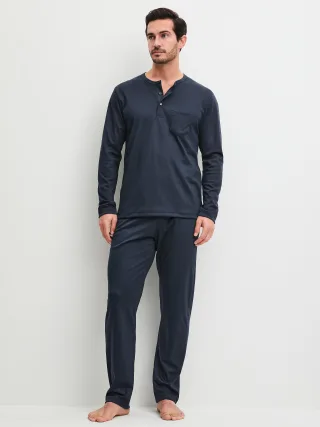 CALIDA - HERREN Pyjama saphir blue - Gr. - L