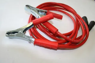 ELMAG Ladekabel rot 25qmm/2,5m - 16/25 SteckerØ 9mm rot - 9505263