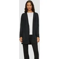 QS Cardigan Strickjacke Weiche Strickjacke mit Rollkante