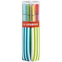 STABILO Faserstift STABILO Pen 68 Filzstift - 1 mm - sortiert - 20er Twin Pack