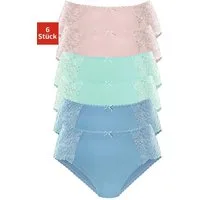 petite fleur by Lascana Hüftslip (6er-Pack) aus elastischer Baumwoll-Qualität