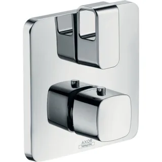 hansgrohe Thermostat Fertigset Axor Urquiola Unterputz, mit Absperrventil, chrom