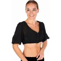 Hammerschmid Dirndlbluse Dirndlbluse - HANNY HA - weiß, schwarz