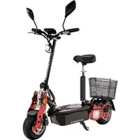 eFlux E-Scooter Street 40 Pro Elektro Roller mit Straßenzulassung klappbar, (E Scooter, E Roller, Elektro Roller), EScooter mit Straßenzulassung, Elektroroller mit Gepäckkorb, E Scooter