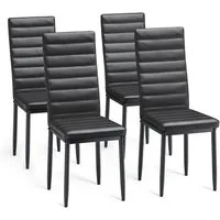 Bealife Esszimmerstuhl ( 4er-Set) ,Küchenstuhl mit Gepolstert,Esszimmerstühle-Set
