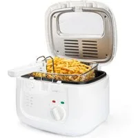 CLATRONIC Fritteuse FR 3771, 2,5L Kapazität, Antihaft-Ölbehälter
