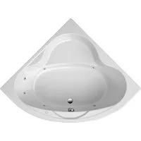 OTTOFOND Whirlpool-Badewanne Sara, (Komplett-Set, 1-tlg), Typ 1, chrom