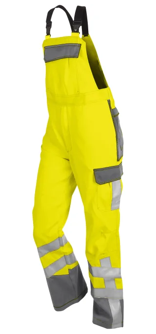 KÜBLER SAFETY 7 Latzhose PSA 3 warngelb/anthrazit 94 - 3780 8420-3497-94
