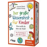 Riva Spiel Der große Wissenstest für Kinder - Was weißt du über die Welt?