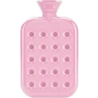 Fashy Wärmflasche Wärmflasche Wärmekissen Waben wölbt sich nicht 1,2 L Rosa Fashy