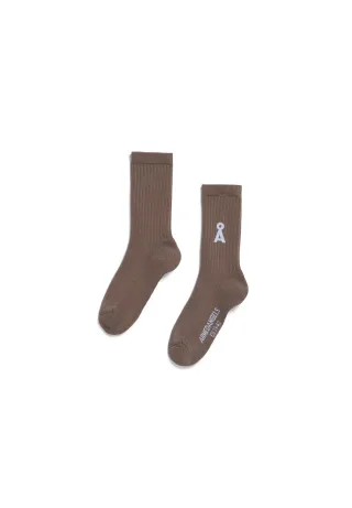 Armedangels - SAAMUS BOLD SOCKS walnut cream - Gr. - 40.5