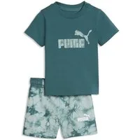 PUMA Jogginganzug Essentials Tie-dye T-Shirt and Shorts im Set Kinder