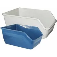 Pawise Katzentoilette High-back Litter pan 47x38x21cm