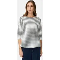 camel active Longsleeve mit Seitenschlitzen Dreiviertelarm (1-tlg)