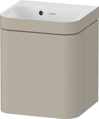 Duravit Happy D.2 Plus c-bonded Set wandhängend Taupe 400x360x480 mm - HP4633N60600000 HP4633N60600000
