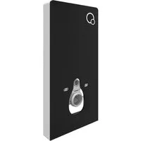 Bernstein Vorwandelement WC 805, Sanitärmodul / Aufputz Spülkasten für Wand WC Toilette / Schwarz