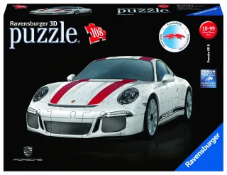 Ravensburger 3D-Puzzle 12528 - Porsche 911 R [108 Teile]