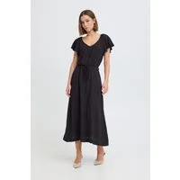 OXMO Midikleid OXNIlla Fließendes Midi-Kleid