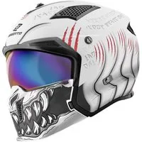 Bogotto Motorradhelm Radic Waheela 22.06 Helm, Herausnehmbares Innenfutter,integriertes Sonnenvisier