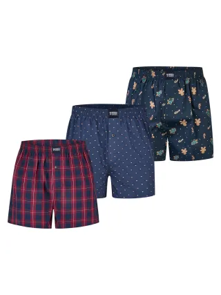 Happy Shorts Herren Boxer ChristmasBoxershorts, Unterhose, Boxerbriefs