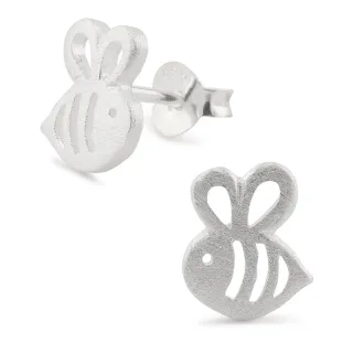 Bienen Ohrringe aus 925 Silber