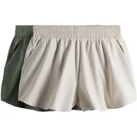 The Set Shorts The Set fließende Shorts, 2er-Pack (2-tlg)