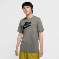 Nike Sportswear T-Shirt M NSW TEE ICON FUTURA mit klassischem Logodruck auf der Brust, Kurzarm-Design, normale Länge