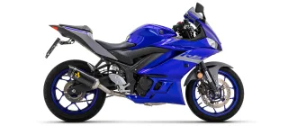 Sport Auspuff Arrow Thunder CARBON Yamaha YZF-R3 RH21 Bj. 2021-2024 EURO-5 eintragungsfrei / ABE