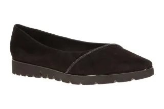 Peter Kaiser 9-72106-47 004 schwarz - Ballerina - Halbschuhe - Slipper f?r Damen